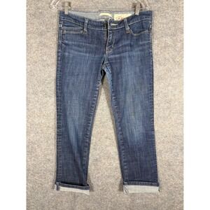 Gap 1969 Limited Edition Dark Wash Denim Cropped Jeans‎ - Women's